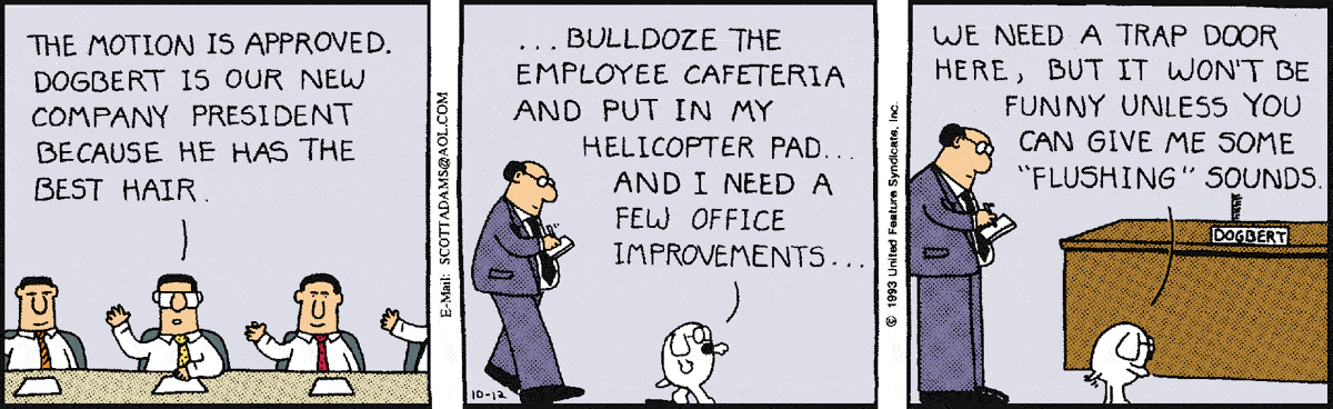 Dilbert Cartoon
